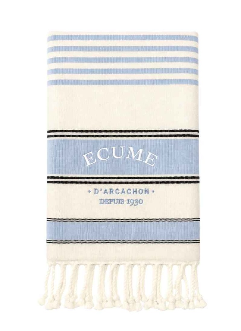 Fouta unie bonne qualité | Écume d'Arcachon