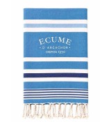 Fouta plage une plage dernière collection camaïeu de bleus piscine
