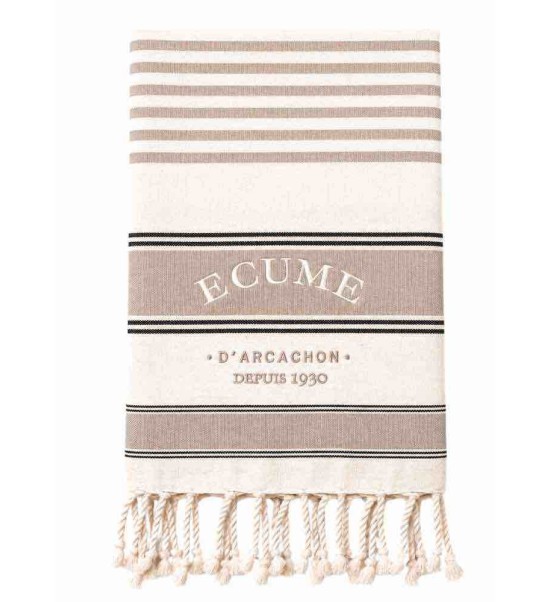 fouta couleur ficelle. Modèle basque