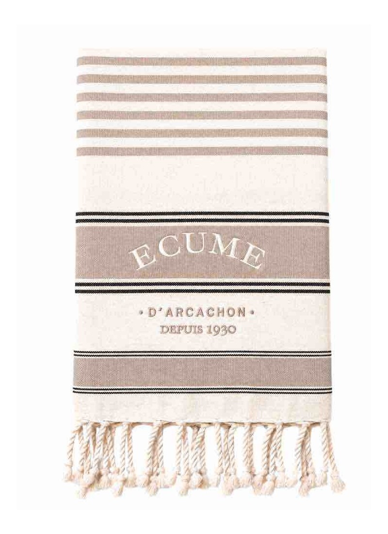 fouta couleur ficelle. Modèle basque