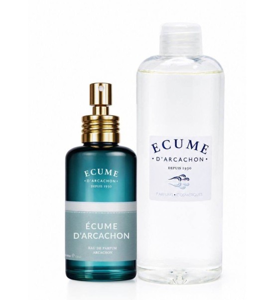 Édition collector. Offre duo du parfum Écume d'Arcachon et sa recharge