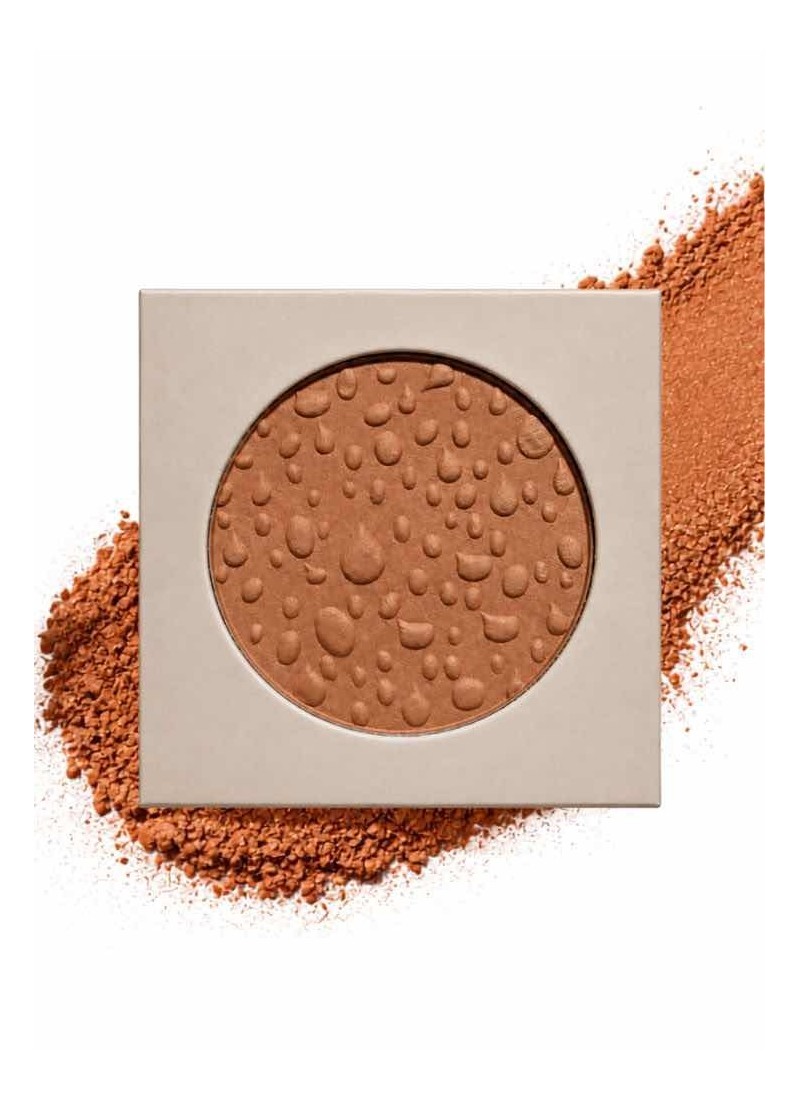 Poudre visage pour un effet bonne mine immédiat. Couleur cuivre ambré