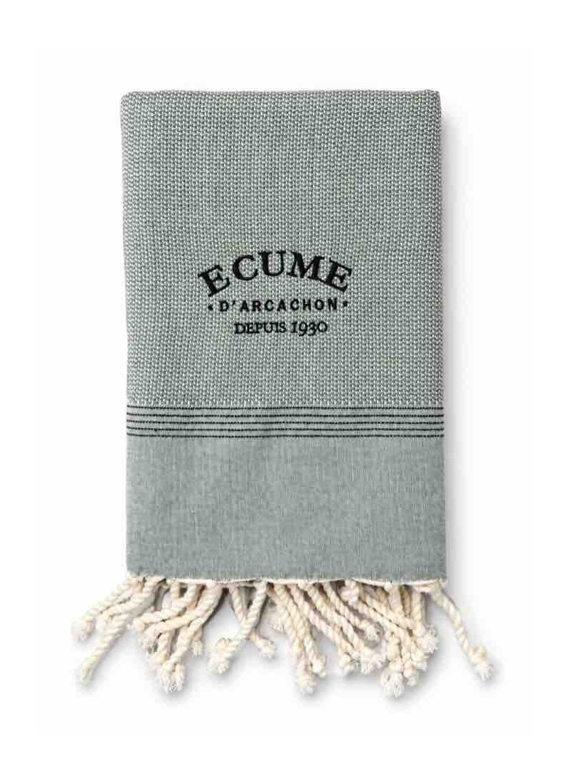 Fouta Unie Pied-de-Lion – Élégante et Résistante | Écume d’Arcachon