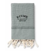 Fouta Unie Pied-de-Lion – Élégante et Résistante | Écume d’Arcachon