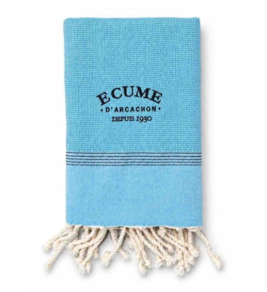 Fouta Unie Pied-de-Lion – Élégante et Résistante | Écume d’Arcachon