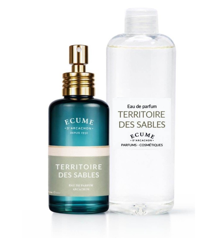 Collection parfum et sa recharge. Territoire des Sables