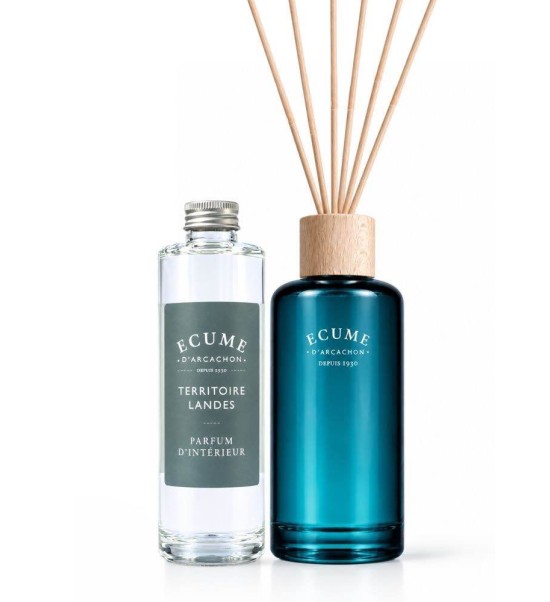 Pack du diffuseur boisé parfum territoire landes.