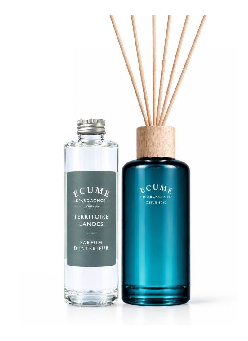Pack du diffuseur boisé parfum territoire landes.
