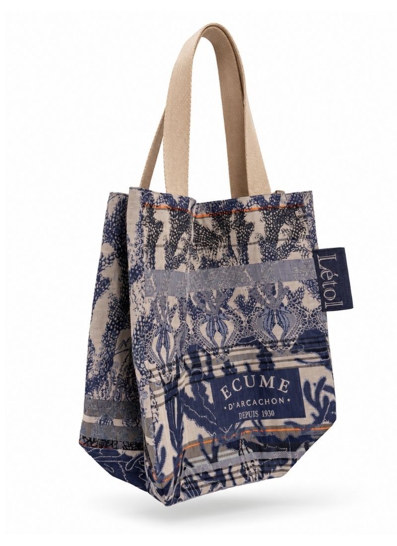 Reversible Seahorse Tote Bag – Écume d’Arcachon x Létol
