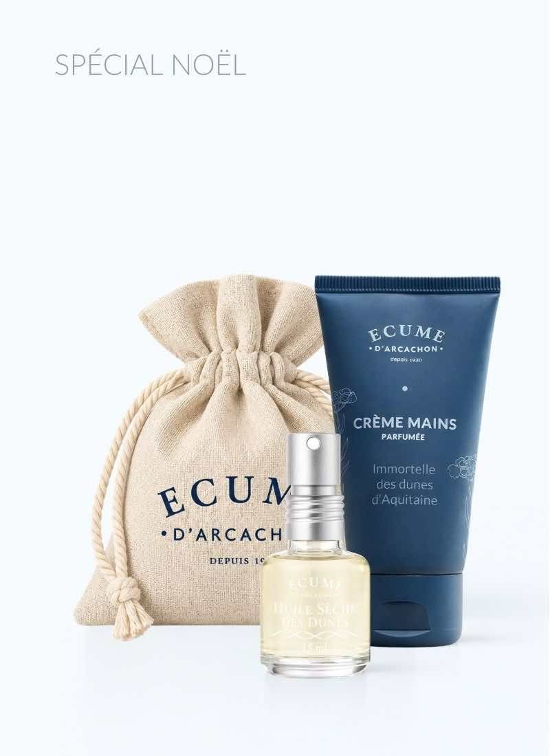 Coffret sos froid pour peaux seches. Soins naturels. Écume d'Arcachon