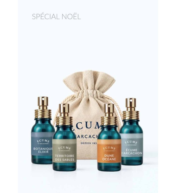 Coffret 4 Eaux de Parfum 15 ml | Écume d'Arcachon