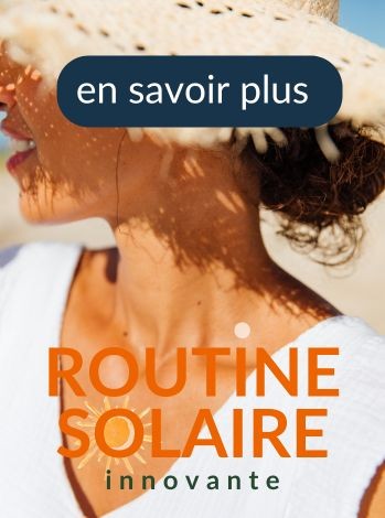 Routine solaire innovante de l'été